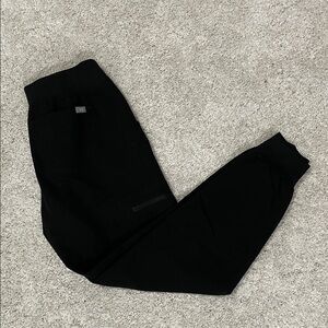 Black Jogger FIGS Scrub Pants